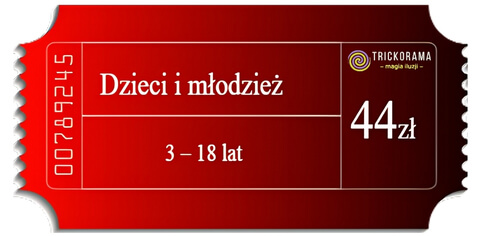 Bilet Ulgowy - Dzieci i młodzież (3-18 lat)